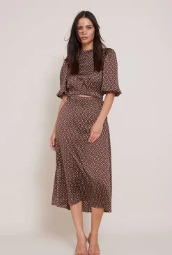 Bruuns Bazaar Acacia pilkullinen mekko
