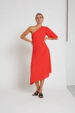 Bruuns Bazaar Lilli Amissa Punainen Kesämekko