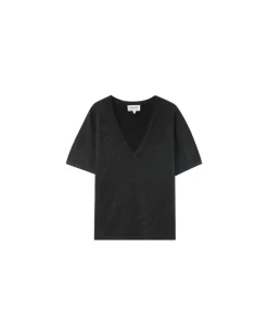 Grace & Mila OMALIA lurex V-neck -toppi