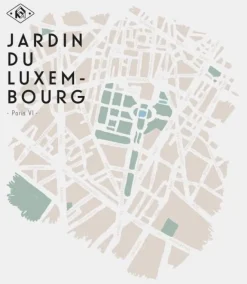 Kerzon luonnollinen tuoksukynttilä Jardin Du Luxembourg