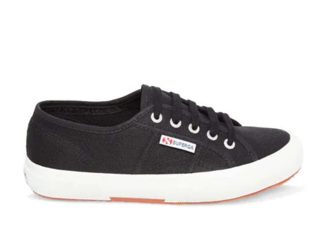 Superga Cotu Classic Mustat Kangastennarit